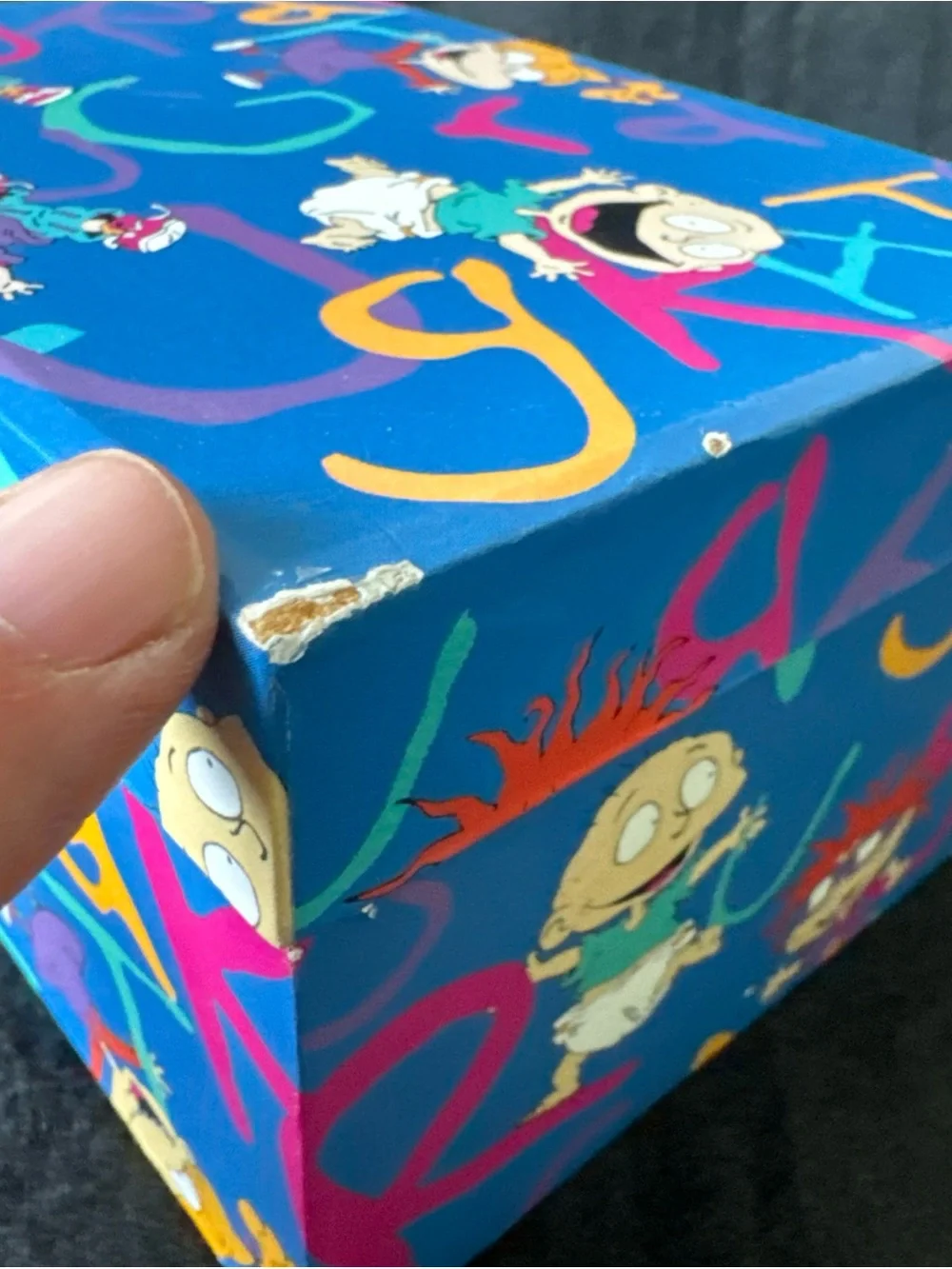 1998 Vintage Nickelodeon Rugrats Musical Tommy Pickles Jewelry Box Music Box